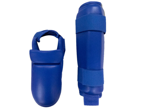 espinillera asiana karate azul