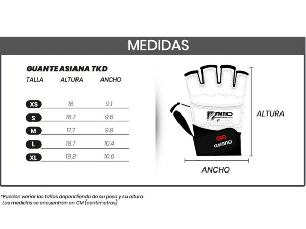 Guantes Taekwondo Asiana - Imagen 5