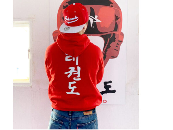 Sudadera Roja Taekwondo Protec - Imagen 2